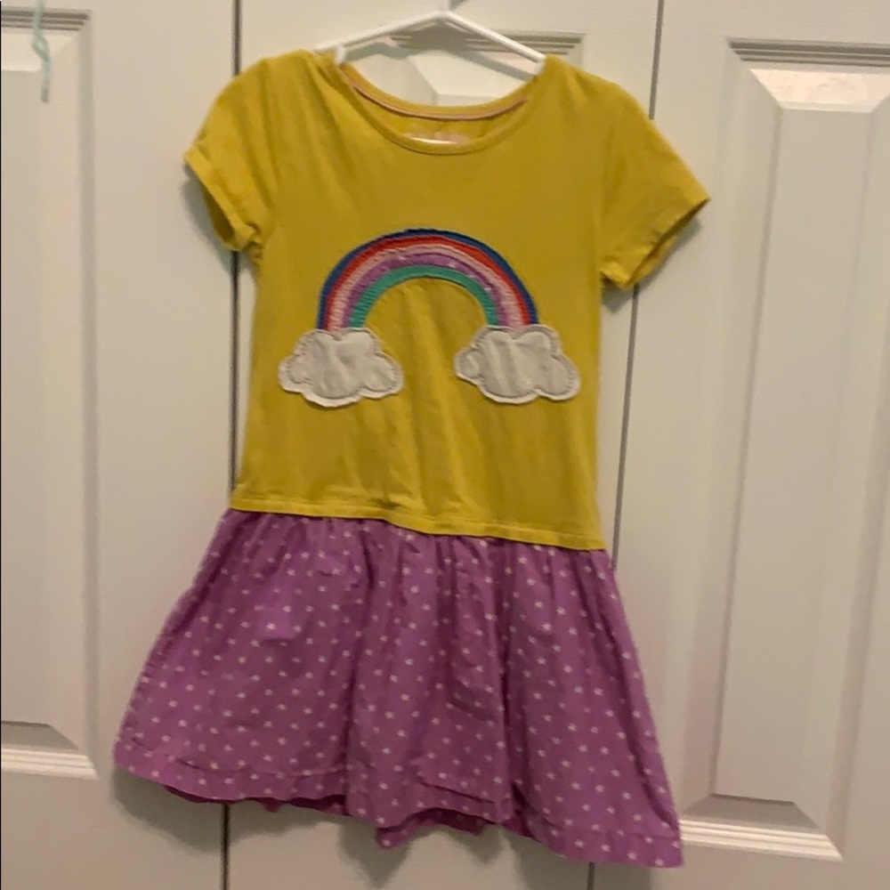 Mini Boden rainbow dress